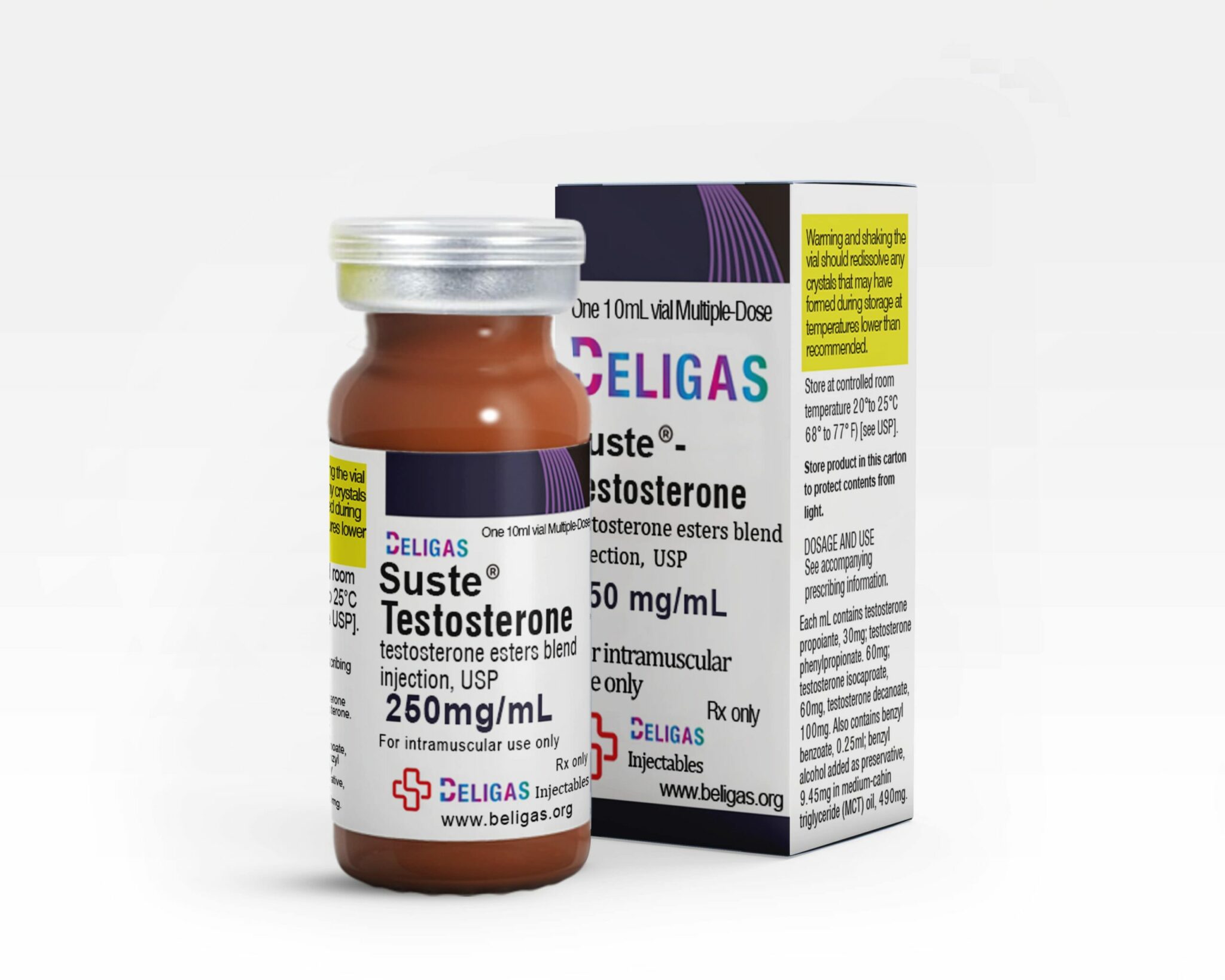 Suste®- Testosterone 250mg/ml (Sustanon 250)  – Int’l Warehouse