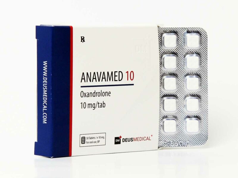 Anavamed 10mg – Oxandrolone – Deus Medical