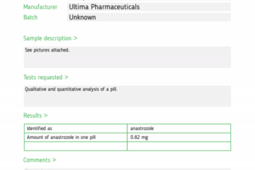 Ultima Anastro 1mg-int